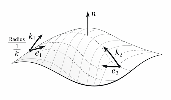 Visualizing Principal Curvature Directions